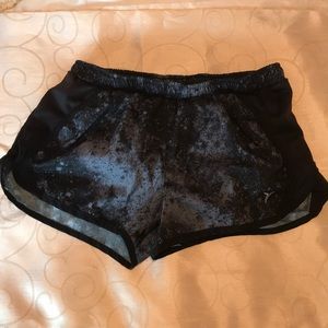 Black athletic shorts